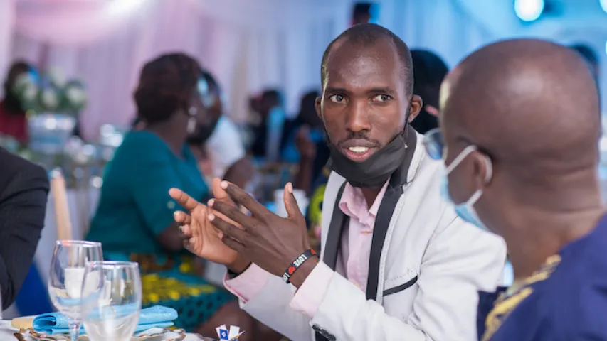 Blessing of the launch by Pastor Kisekulo